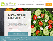 Tablet Screenshot of lightbox.pl